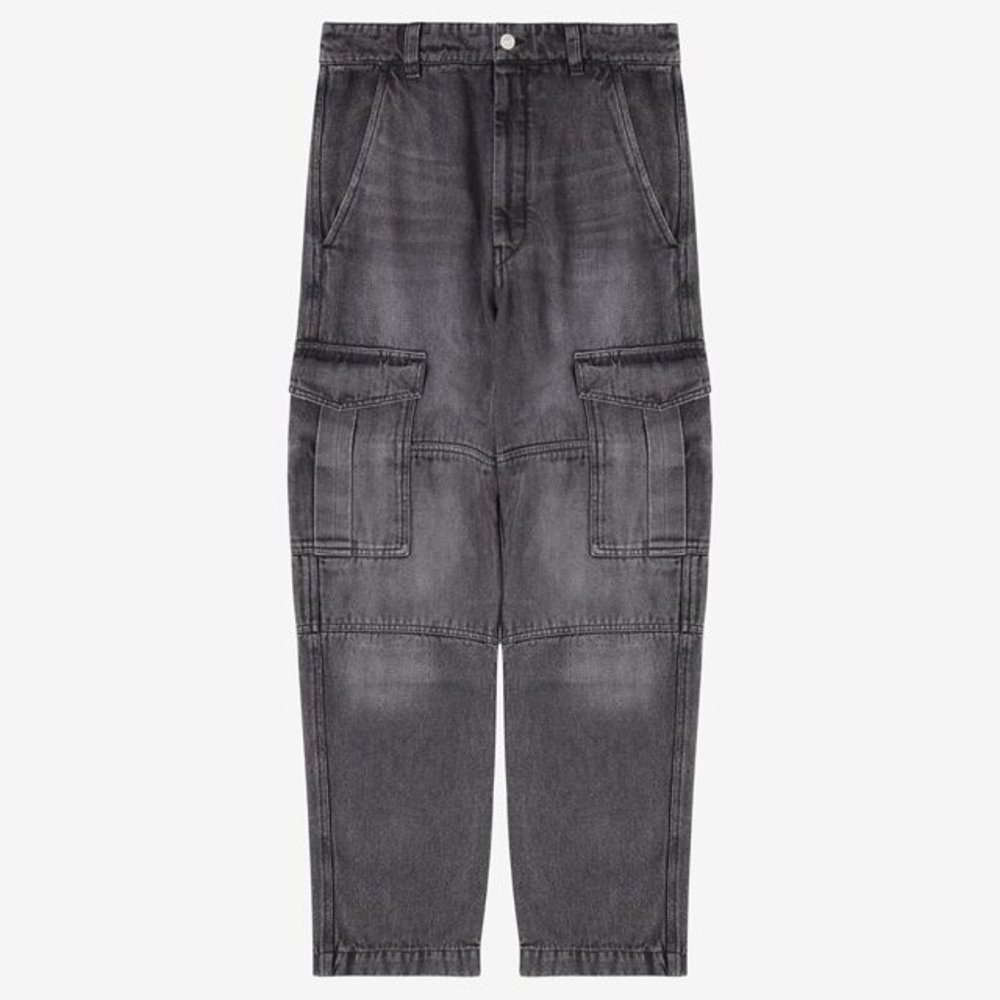 Isabel Marant Grey TERENCE CARGO PANTS